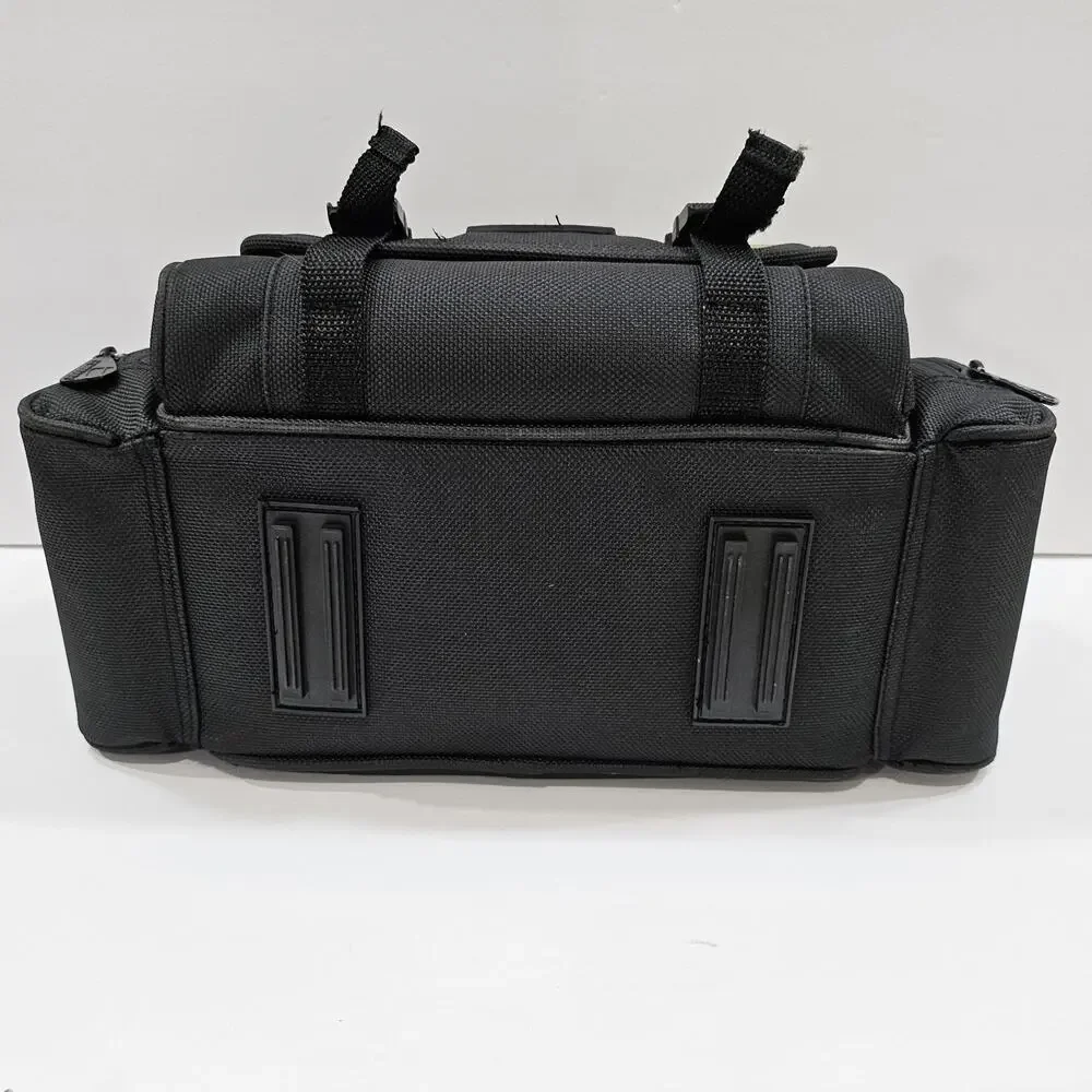 Rugged Ambico Camera Bag DSLR Case Black Padded Multi Pocket Travel Gear